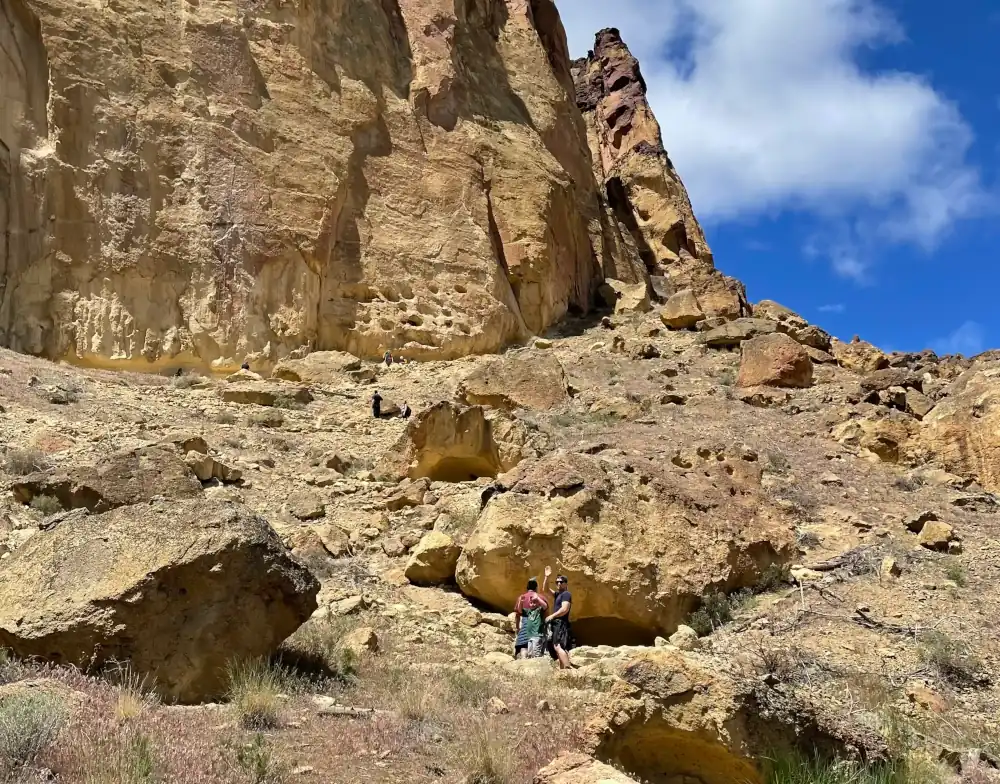 Photo of Daniel, owner of DNH Dynamics LLC, hiking in Oregon